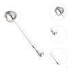 Long Handled Stainless Steel Coffee Spoon Clip Sealing Spoon,