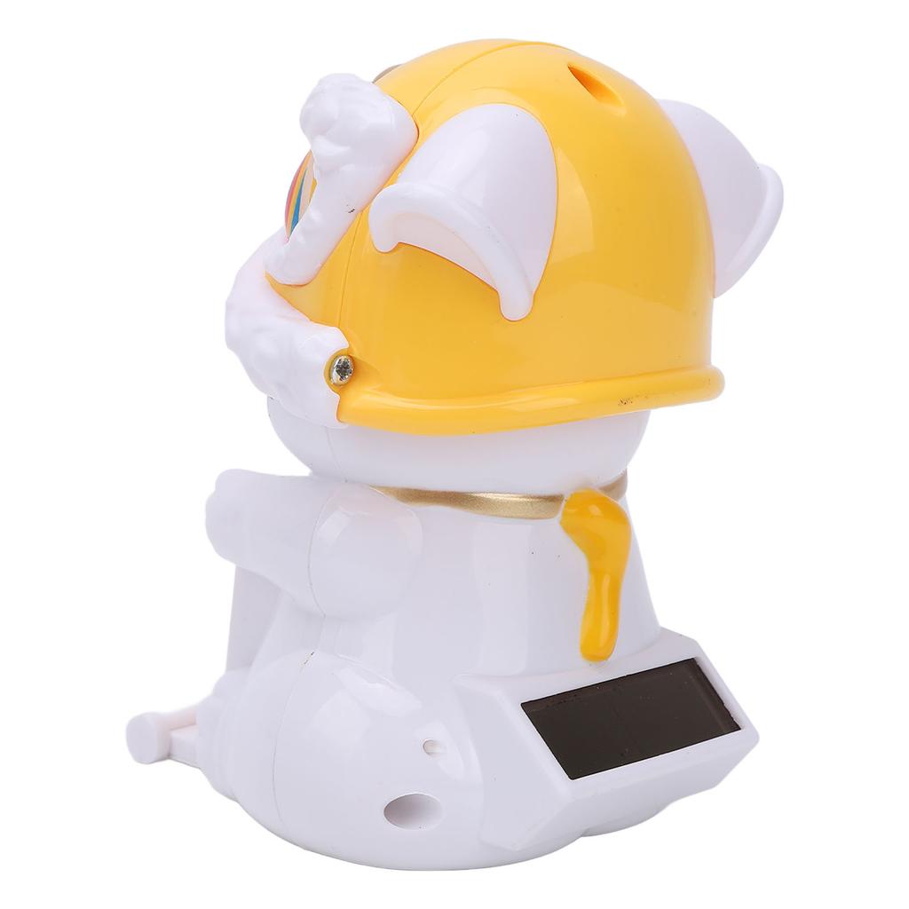 Löwentanz Katze Auto Armaturenbrett Ornament Solarbetrieben Kunststoff Auto Nickende Chinesische Glückskatze Löwe