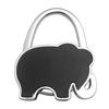 Elephant Handbag Hook Foldable Alloy Bag Hanger with Non-Slip Base Portable Table Bag Wallet