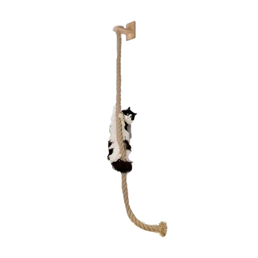 Katzen Wand Versteck Haus Hängematte Kletterregale Mond Sitzstangen Bett Leiter Massivholz Stufen Für Aktivität Indoor Katzen Wandmöbel