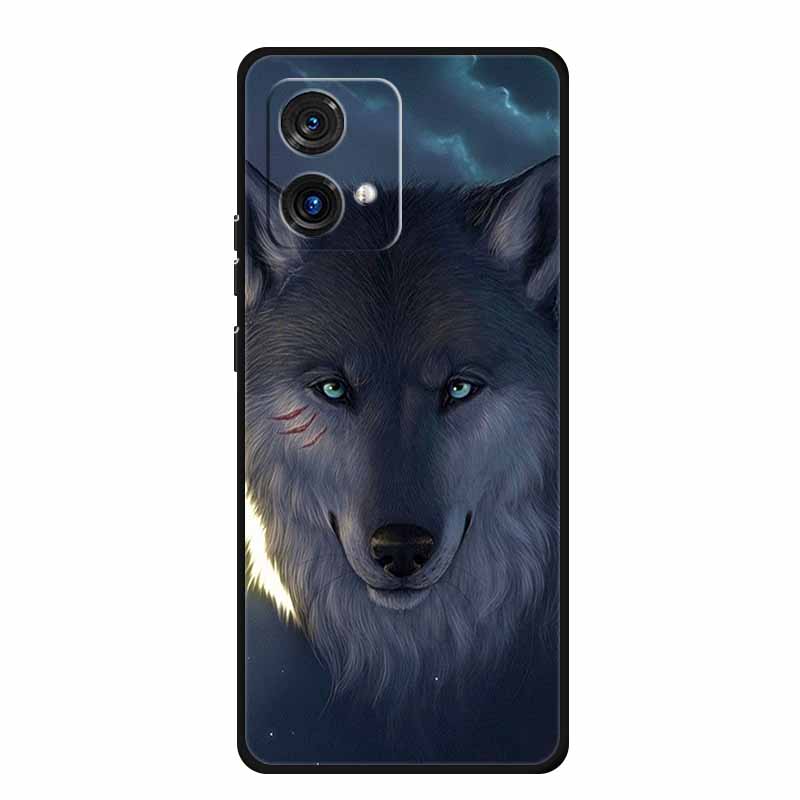 Per Motorola Moto G84 G54 5G Custodia Lusso TPU Morbido Silicone Cover Posteriore per Moto G54 MotoG84 Protettiva Antiurto Fundas