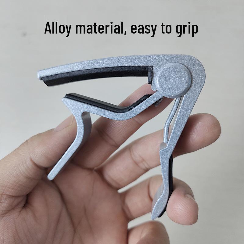 Folk Acoustic-Electric Guitar & Ukulele Metal Capo Transposer