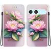 For Sony Xperia 10 VII Case Pattern Printing Leather Flip Wallet Phone Cover with Lanyard