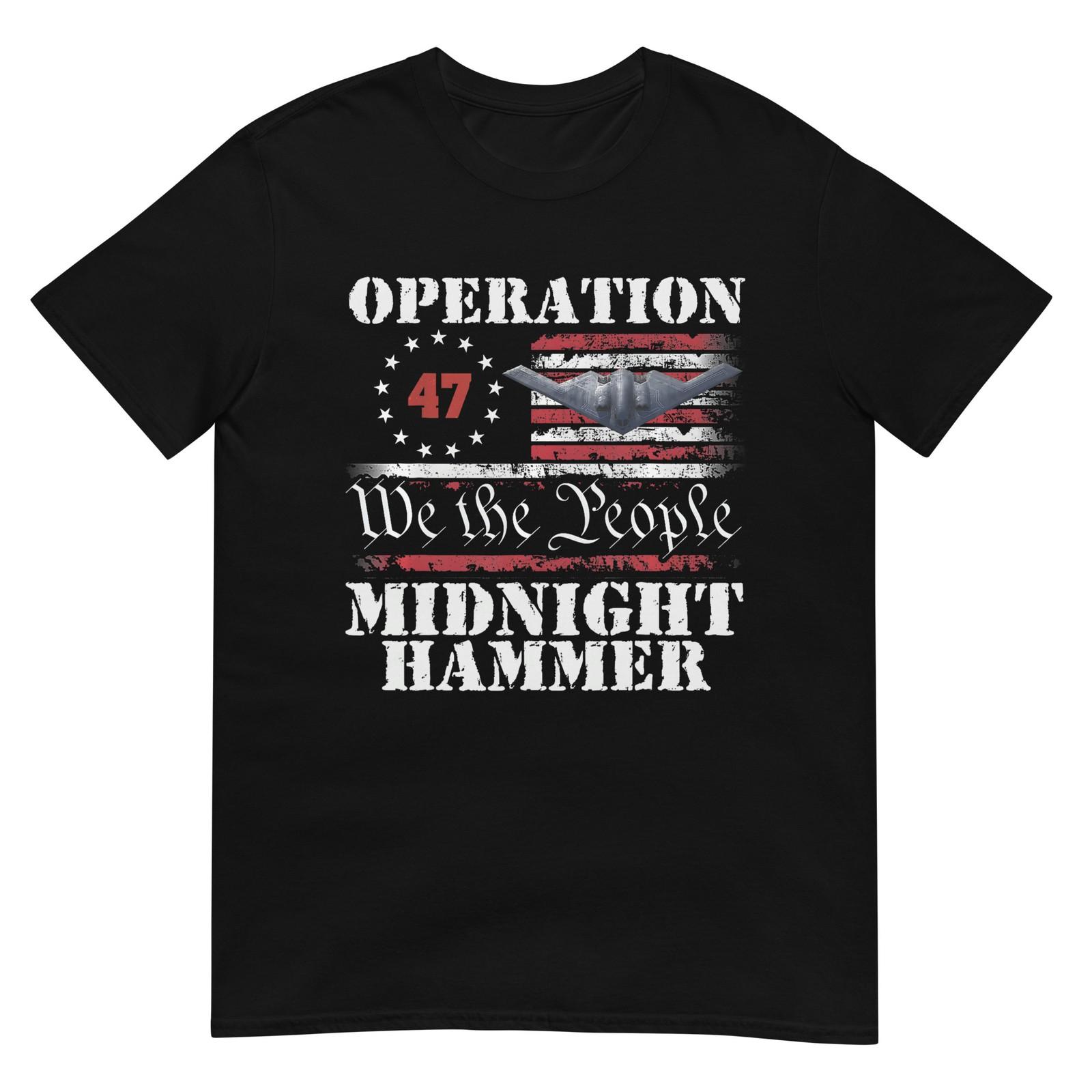 Midnight Hammer B-2 Stealth Jet Operation Midnight Hammer T-Shirt XXL