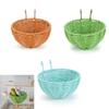 Natural Rattan Bird Nest Parrots Chew Proof Hanging Handwoven Durable All Season Bite-resistant Hanging Cage For Bird Sleeping