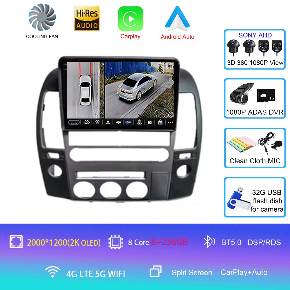 Android 14 for Nissan Pathfinder 2004 2005 2006 -2014 GPS Navigation Car Video Multimedia Player Head Unit Host No 2din DVD