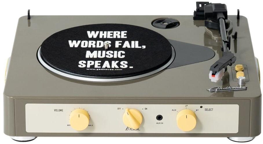 Gadhouse BRAD RETRO MK II Vinyl Record Player