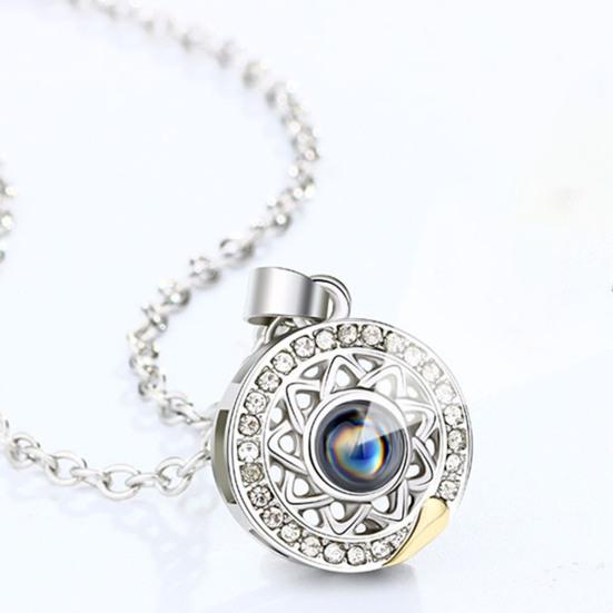 Coliere simple pentru cuplu Accesoriu cu lanț Coliere delicate pentru cuplu