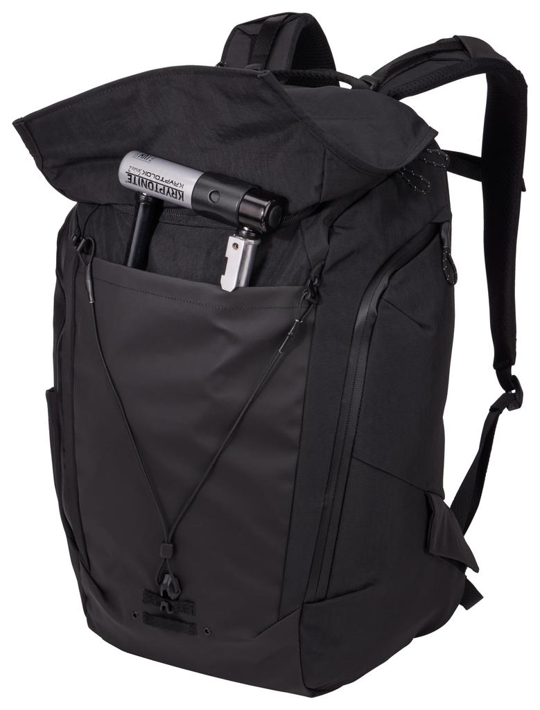 Thule Paramount Bike Commute Backpack 28L Premium YKK Zipper 420D Nylon Fabric PFC Waterproof Finish Black