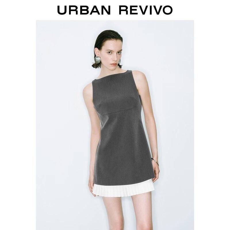 Women's Color Block Mini Dress