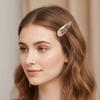 Europe & America Style BB Hairpin Y2K Metal Side Hairpin Fashion Hair Clip  For Women Girls