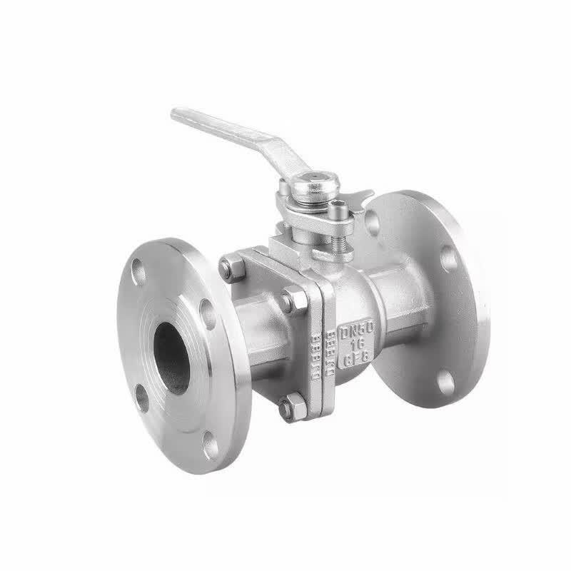 Q41F-16P Stainless Steel Manual Flange Ball Valve
