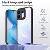 KEYSION Transparent Phone Case for OPPO Reno16 Pro 5G Soft Silicone+PC HD Clear Shockproof Phone Back Cover for OPPO Reno16 F 5G