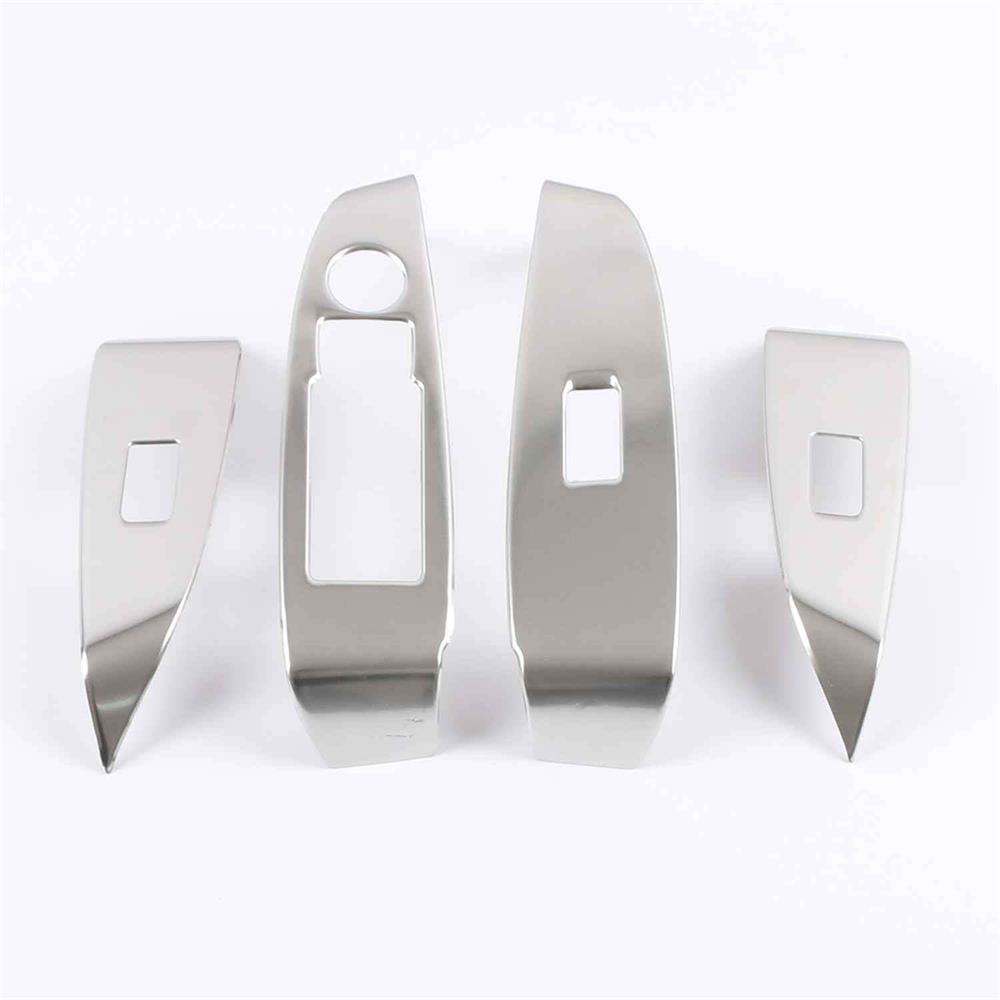 For Mazda 6 Atenza Mazda6    Stainless Steel Window Switch Cover Trims Center Outlet Vent  Frame Car Styling Sticker