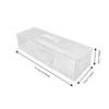 Top Handle Pastry Display Case Rectangular Dessert Holder Tray Clear Cake Platter  Pastry Serving