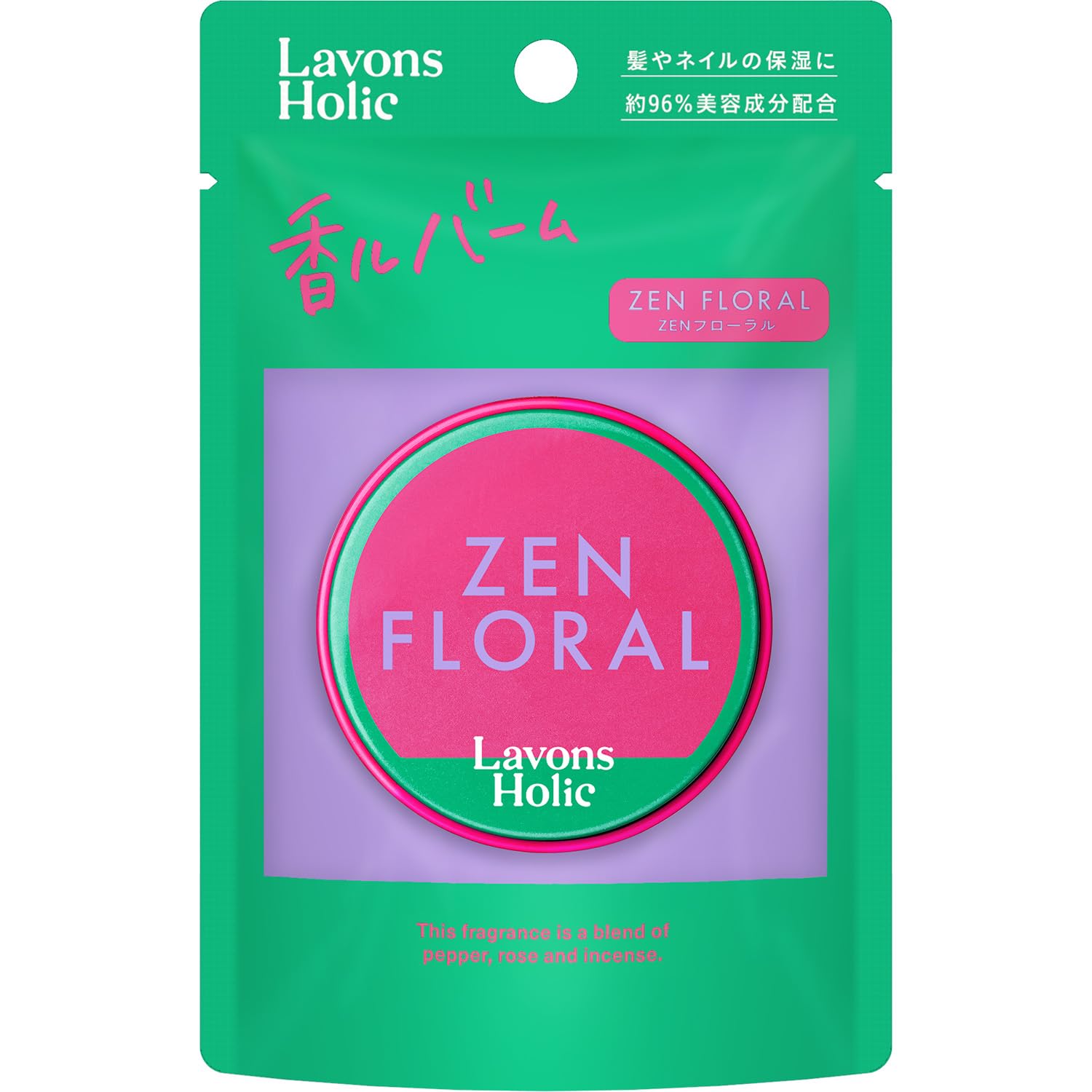 Lavons Holic ZEN Цветочный твердый парфюм 17 г,