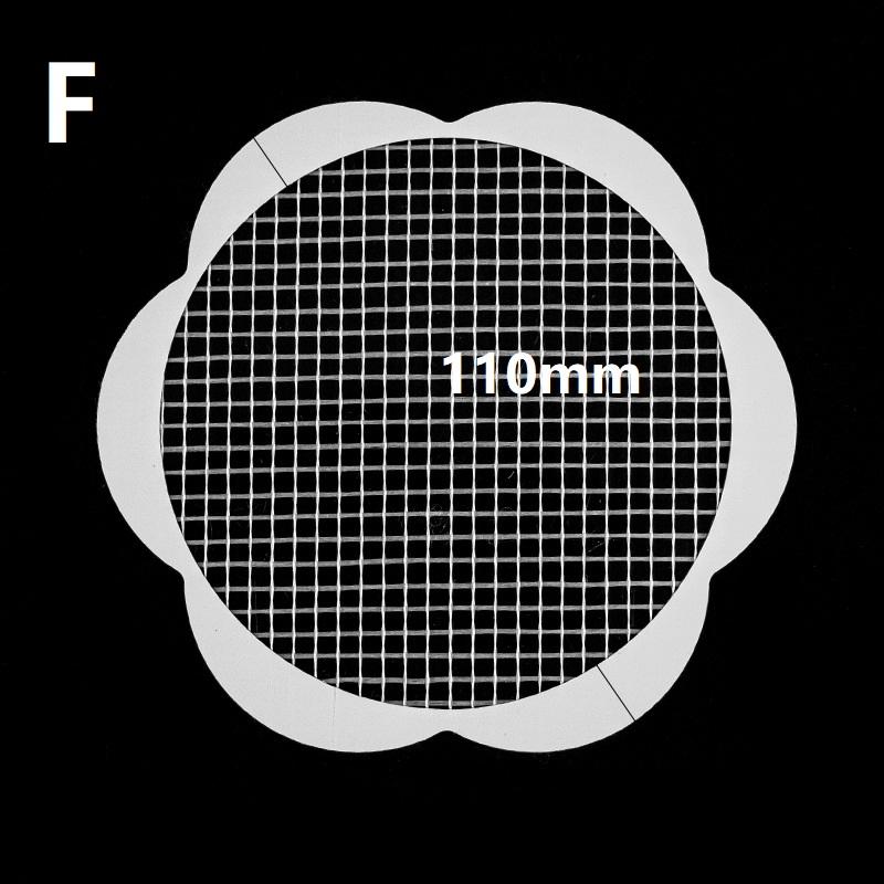 10 stycken Golvbrunnsplåster Engångs Anti-igensättningsfilterplåster Badrumsavlopp Hårfångare Köks- och Badrumsinstrument för Igenklistring