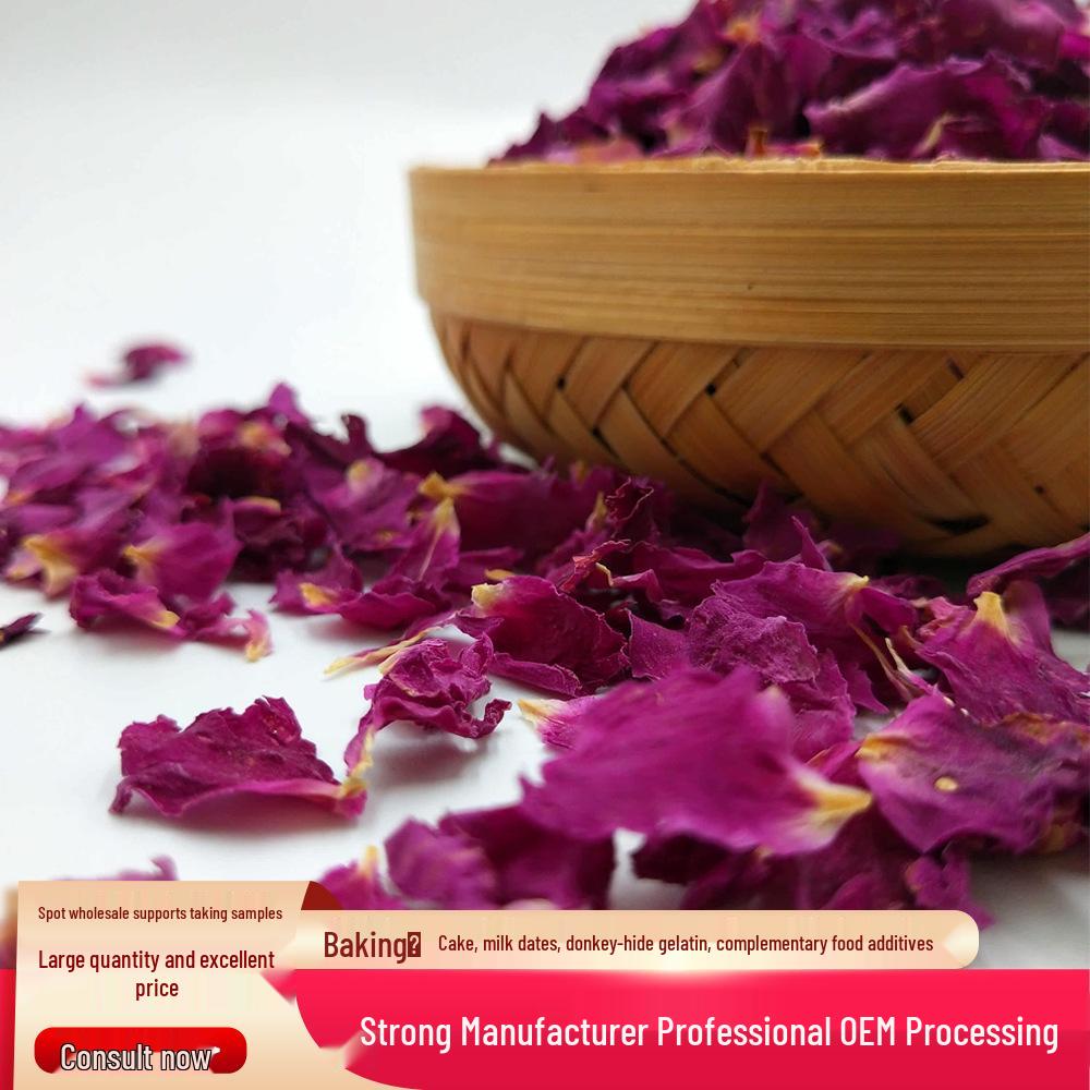 Pingyin Double Petal Edible Dried Rose Petals