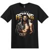 Roman Reigns Wrestling T-Shirt Black S-3XL