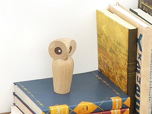 (hej!und) Paul Anker Hansen Eulen-Reproduktion (Natürlich) / Objekt Figur Nordische Waren