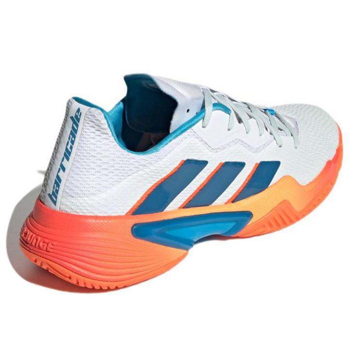 adidas Barricade Weiß Blaue Tönung Herren Sneaker Blau-Rush Wolkenweiß GW2963