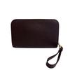 M30188 Taiga Leather Baikal Business Bag Wine-red Leather Mens Used