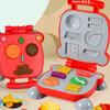 Cross-border children's clay ice cream clay noodle machine toy diy plasticine mold set kindergarten girls