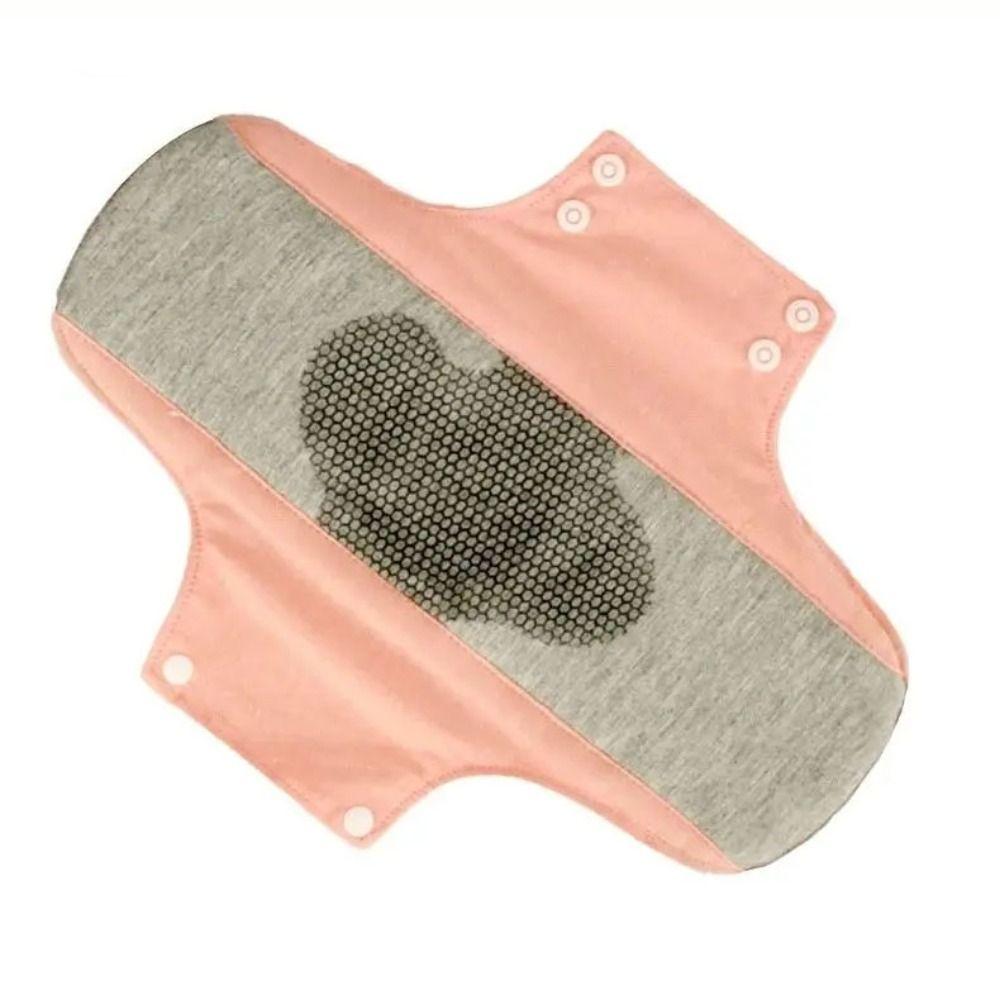 

3Pcs Soft Washable Sanitary Napkin Graphene Nursing Pad for Women Diaper Panty Liner Night 23cm Color Random