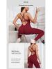 Seamless Ribbed Padded Leggings & Butt-Lifting Fitness Bodysuit