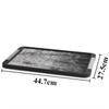 Solid Wood Tray Luxury Rectangular Storage Tray Modern Minimalist Decorative Table Center Trays Living Room Aesthetic Accessory