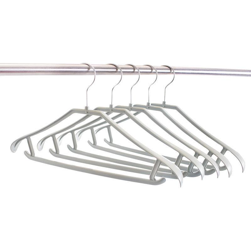 10 Thickened Wide-Shoulder Plastic Clothes Hangers for Household Use 10 pieces 1890₽