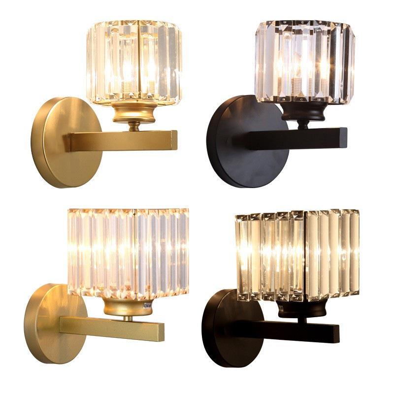Cross-Border Crystal Wall Lamp: Modern Luxury for Living Room, Bedroom, and Aisle