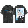 Rimuru Tempest That Time I Got Reincarnated as a Slime Maid Outfit Back Print Washed Crew Neck Short Sleeve Comfortable T-Shirt