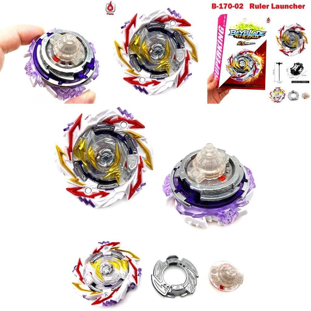 Beyblade Superking Burst B170 02 Abyss Diabolos 5 Fusion 1s Spark Launcher