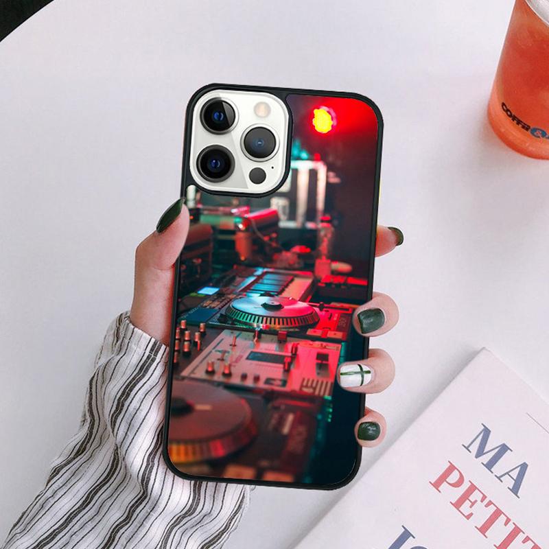 Electronic Music DJ Controller Mixer Phone Case For iPhone 17 Air 14 13 12 16Pro Max 15 Plus Max Cover coque