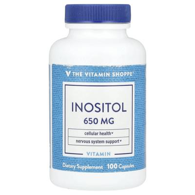 Ινοσιτόλη, 650mg, 100 Κάψουλες