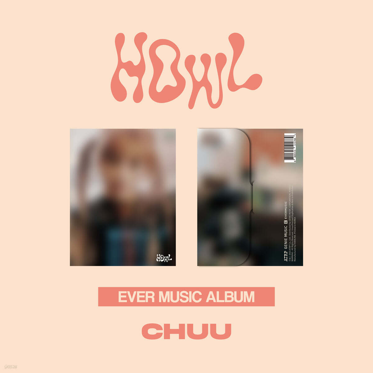 

CHUU - 1st Mini Album: Howl [EVER MUSIC ALBUM]