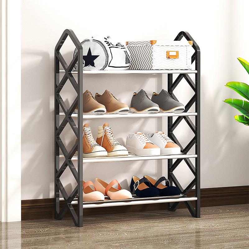 Shoemaker Organizer Shelf Four Layer Shoe Rack, Simple And Space Saving Storage Rack At Home Entrance