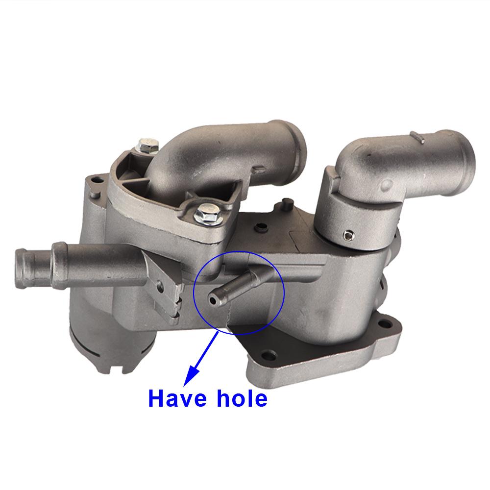 Aluminum Engine Cooling Thermostat Housing Cover Assembly For VW POLO SEAT IBIZA SKODA FABIA 032121111AP