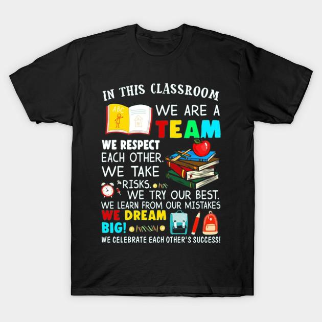 Teacher We Are Team T-Shirt S