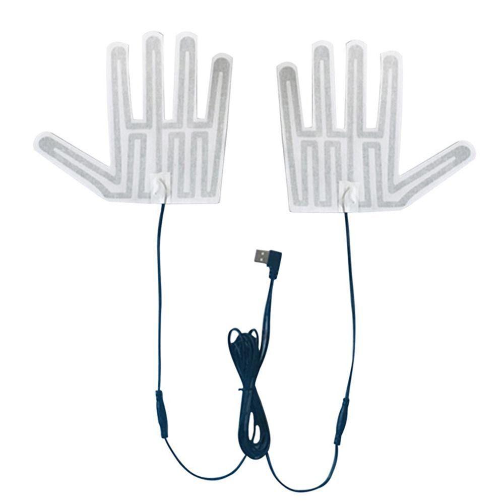 Gloves Skiing Gloves Heating Pad USB Heated Gloves Pad Glove Heating Sheet Electric Heating Film