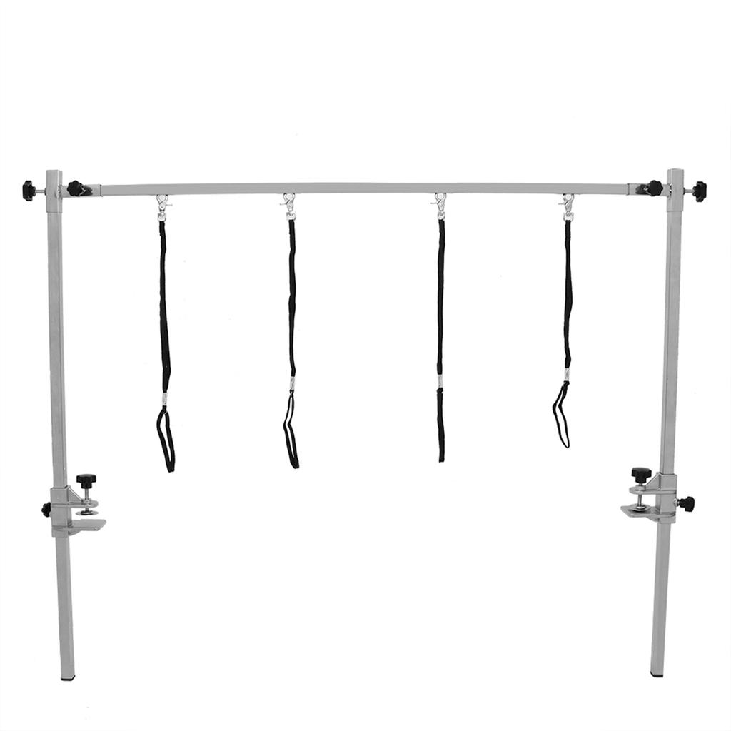 Stainless Steel Pet Grooming Table Beauty Desk Adjustable Height Clamp Holder for Dog Cat