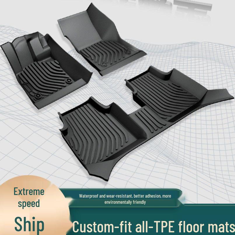 Lantu TPE Floor Mats for 2WD & 4WD Electric Vehicles - Compatible with Lantu Free Models