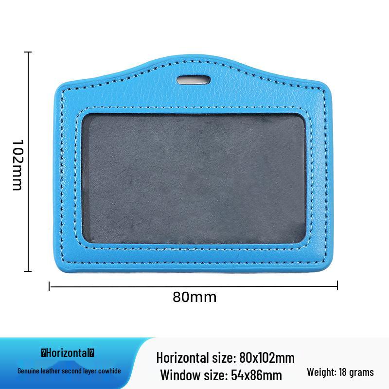 Genuine Leather Card Holder for ID & Documents
