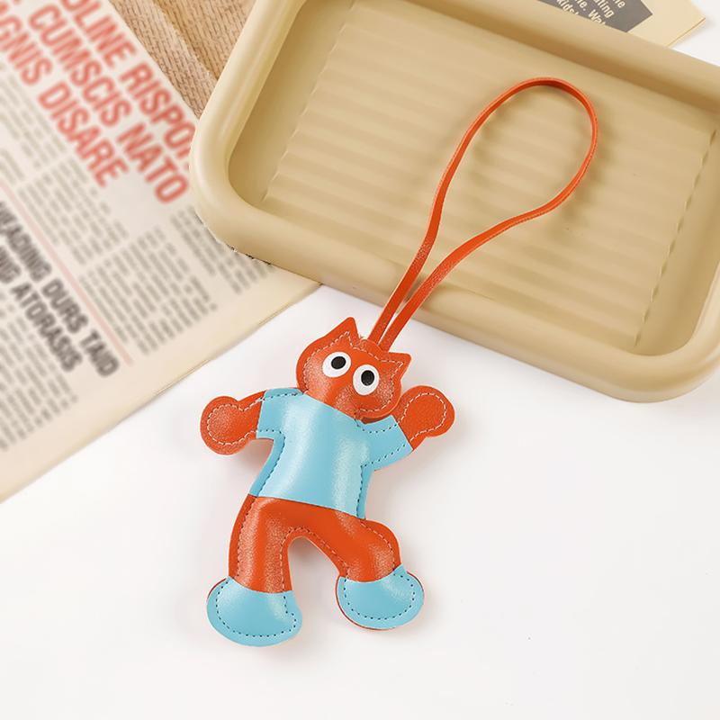 1PC Cartoon Shape Gift Bag Charm Bag Accessories Keychains Funny Ornament Mobile Phone Pendants Bag Pendants Cute Multicolor