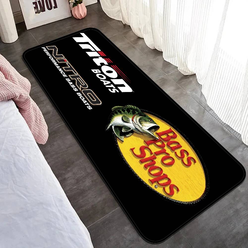 Fishing Brand Bass-Pro-Shops Floor Carpet Nordic Style Home Doormat Bathroom-Toilet Mats Bedroom Hotel Decor Mat