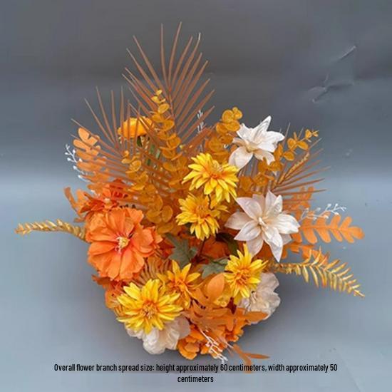 Seidenblumen-Gangdekorationen für Hochzeiten und Verlobungen