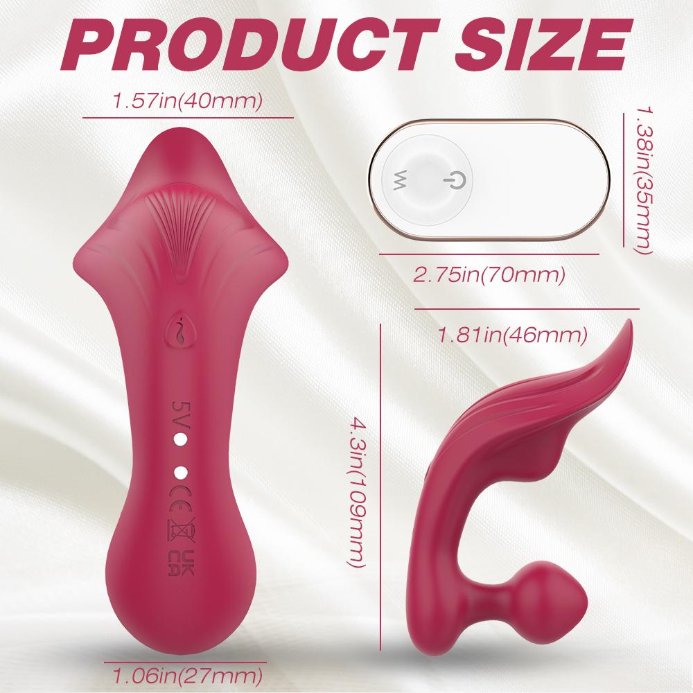 Panties Vibrator for Women Wireless Remote Vibrating Panties Clitoral Stimulate Invisible Vibrating Egg Adult Sex Toy for Girl
