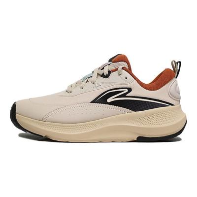 Li Ning Sports Comfortable Shock Absorbing Breathable Low Top Casual Shoes Men Casual Shoes Brown AGLV177-3