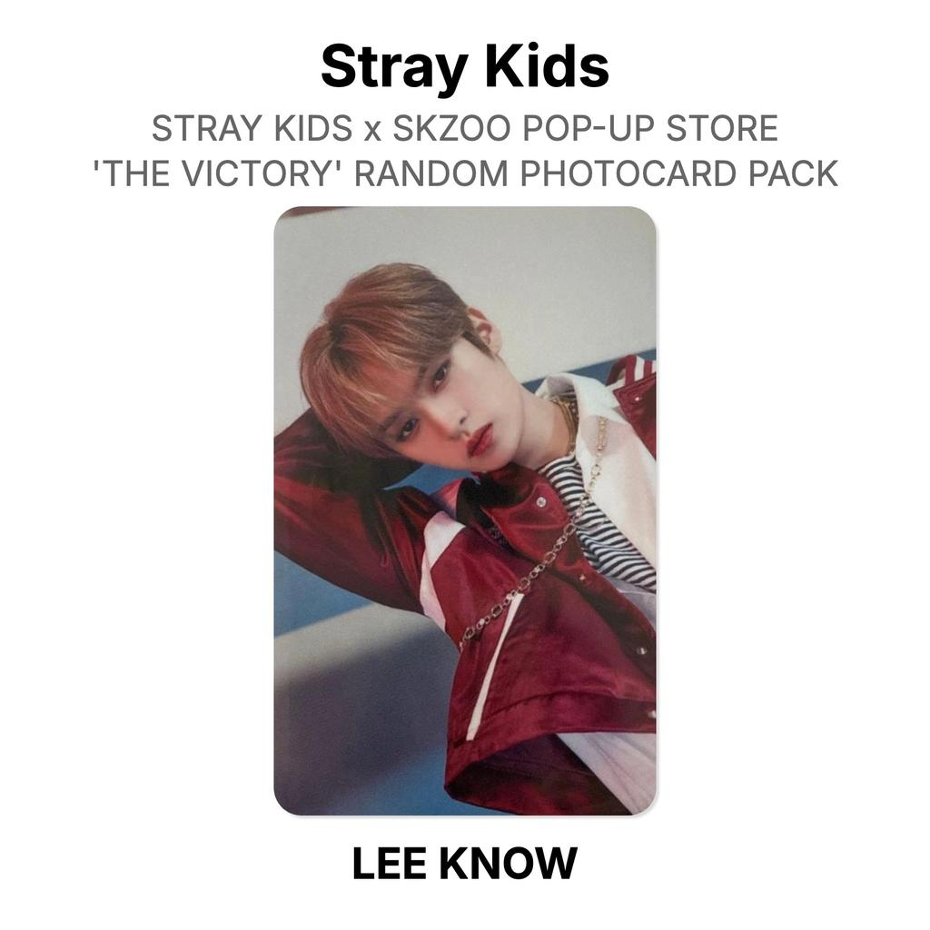 Stray Kids x SKZOO POP-UP STORE 'THE VICTORY' RANDOM PHOTOCARD PACK Official Photocard